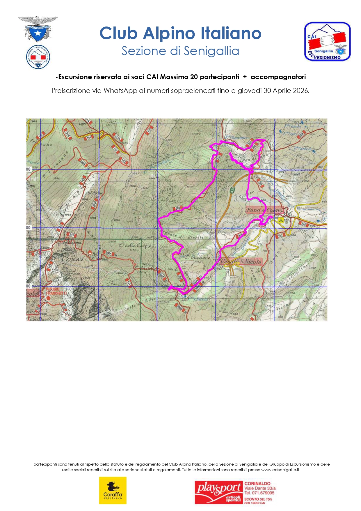 cascate piscarello _cartina