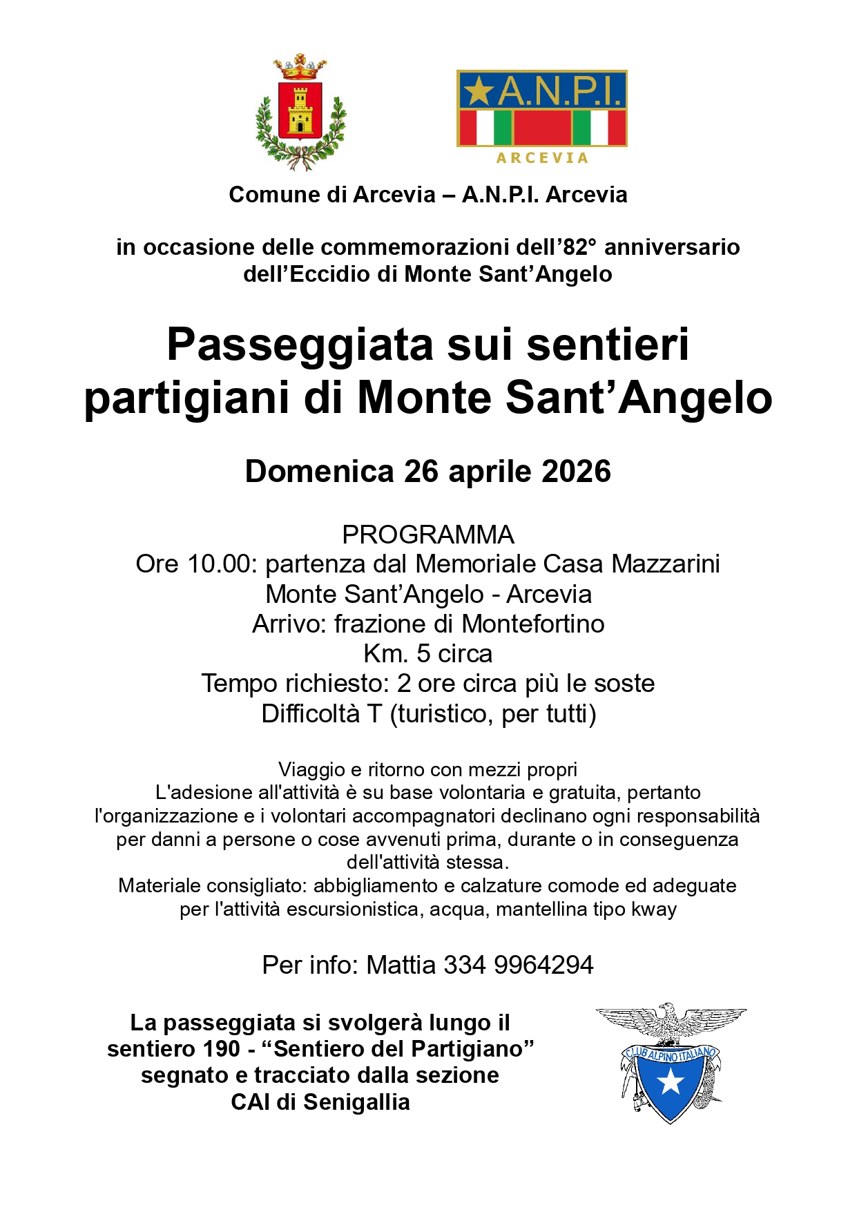 Sentieri Partigiani 2026