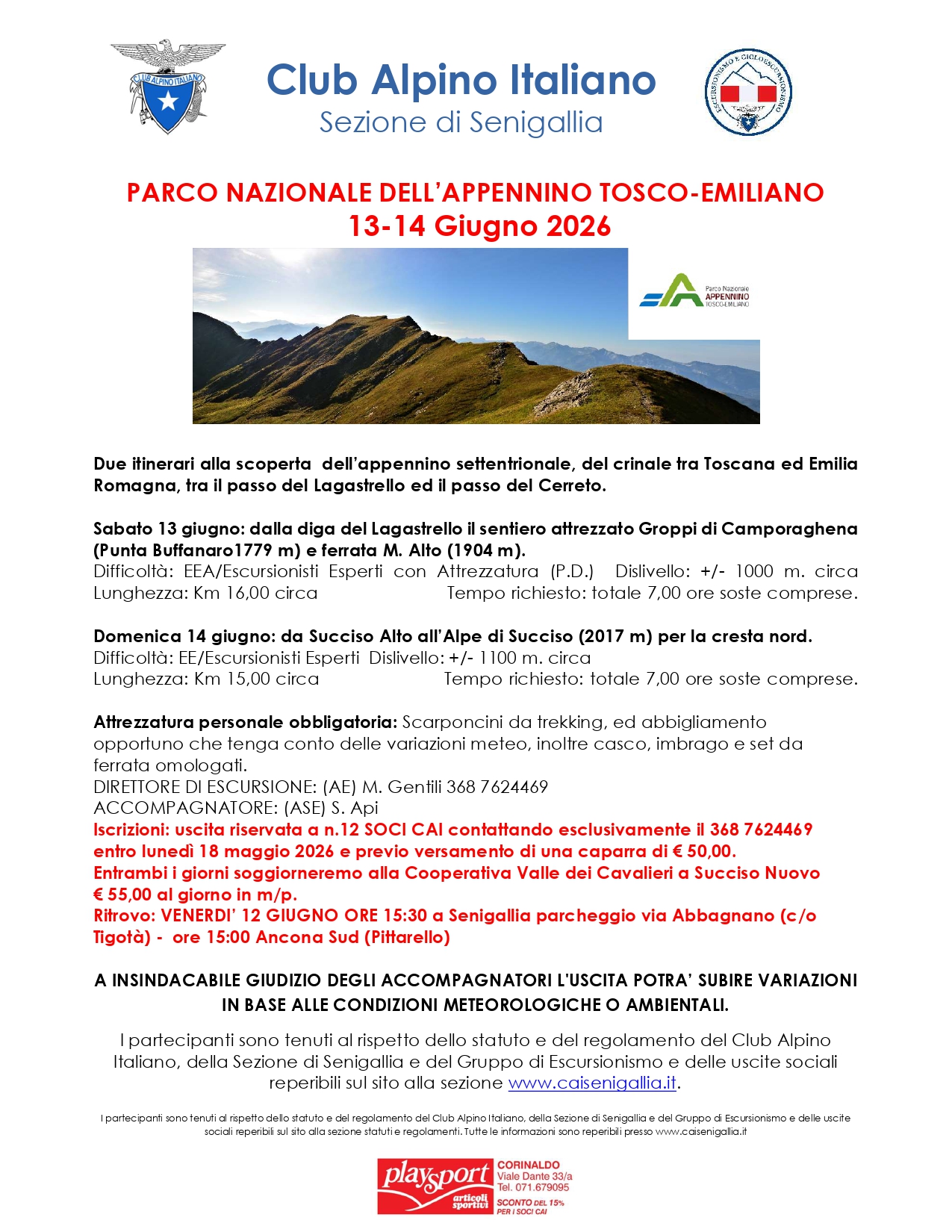 Parco Nazionale Appennino Tosco.-Emiliano