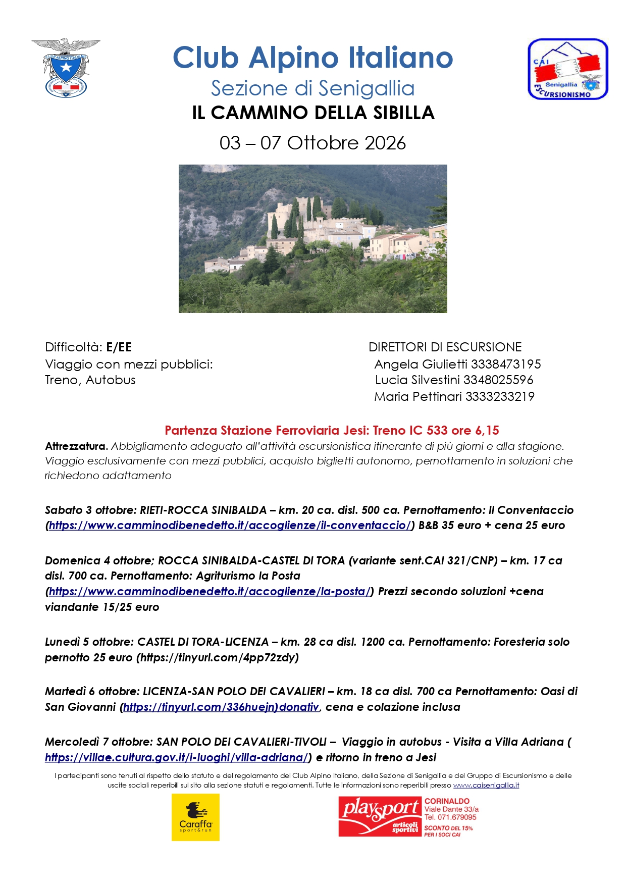 CAMMINO DELLA SIBILLA 1