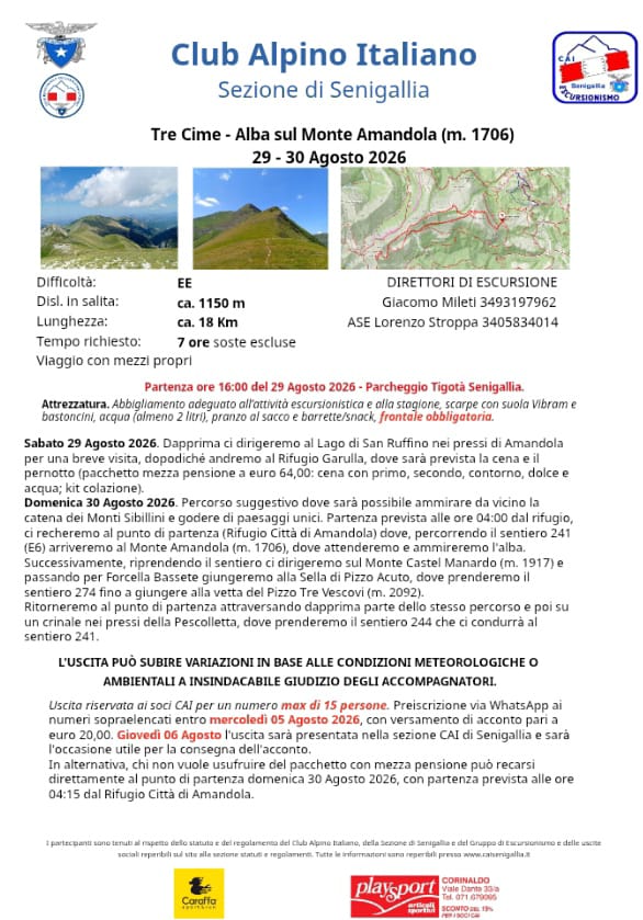 Monte Amandola Alba